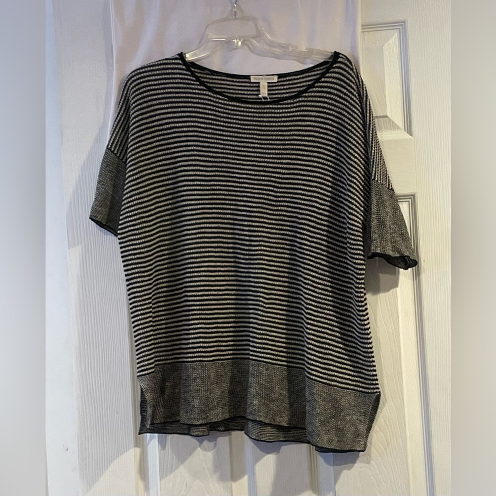Eileen Fisher organic linen sweater shirt